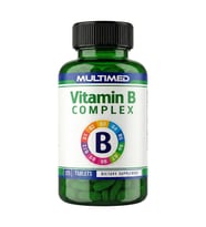 Multimed Vitamin B Complex 120 Tablet, B1, B2, B3, B5, B6, B12, Folik Asit,  Biotin, Kolin, İnositol