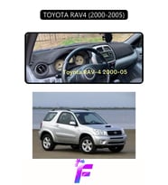 TOYOTA RAV4 (2000-2005) Uyumlu Torpido Örtüsü Yansıma Önleyici Tam Koruma Hızlı Montaj K60