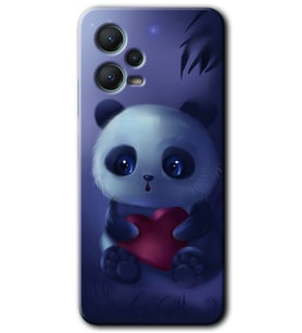Redmi Note 12 5G Kılıf HD Desen Baskılı Kılıf - Bebek Panda