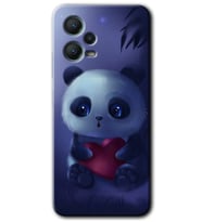 Redmi Note 12 5G Kılıf HD Desen Baskılı Kılıf - Bebek Panda