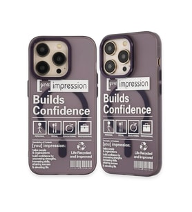 Durukar® iPhone 14 Pro Kılıf Apollo Magneticsafe Desenli Kapak - Apollo Mor - 6