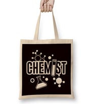 Chemist Scientist Chemistry Pharmacist Science Laboratory Bez Çanta Uzun Saplı