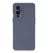 Newface One Plus 9 Kılıf Nano içi Kadife Silikon - Gri