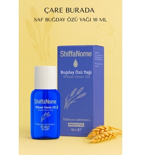 Saf Buğday Özü Yağı 10 Ml (Haricen & Dahilen Kullanıma Uygun)