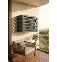 Klima Motoru/Dış Ünite Gizleme/Koruma Kafesi M 18000 BTU - 24000 BTU 110x56x85(H) Radius