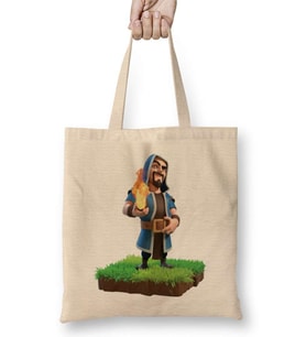 Clash of Clans O Mago Bez Çanta Uzun Saplı