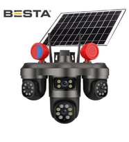 MCG  Solar 4G 3 MP + 3MP + 3MP 3 KAMERALI KABLOSUZ GÜVENLİK KAMERASI BS-55G