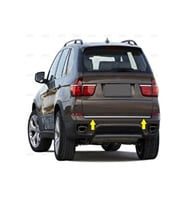 BMW X5 Krom Bagaj Alt Çıtası 2006-2013 Arası Paslanmaz Çelik