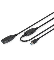Digitus USB Uzatma Kablosu Siyah (10m)