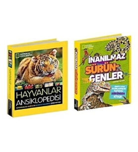 NG Kids Hayvanlar Ansiklopedi Seti 2 Kitap