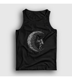 Presmono Unisex Siyah Moon Mining Astronaut Space Astronot Uzay Atlet 283317tt