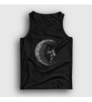Presmono Unisex Siyah Moon Mining Astronaut Space Astronot Uzay Atlet 283317tt