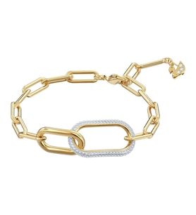 Monemel Swarovski Gold  Bileklik (Altın Kaplama)