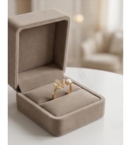 Çiçek & Tektaş Tasarım Rose Gold Yüzük