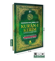 Türkçe Okunuşlu Kuranı Kerim Meali 3’Lü (Üçlü)-Orta Boy