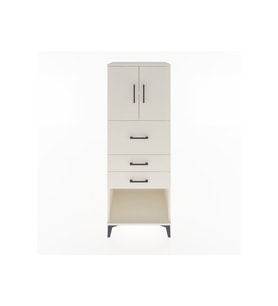 Hyperion Dolap 2 Raflı 3 Çekmeceli 2 Kapaklı 60x44x163 Aytaşı-Aytaşı