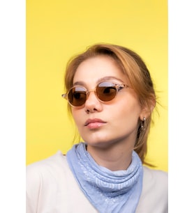Bej Unisex Güneş Gözlüğü
