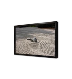 Spa Taşları Çerçeveli Mdf Tablo