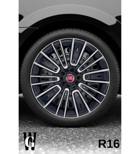Fiat Egea Urban Ve Cross Uyumlu 16 İnç Jant Kapağı (4 ADET) C120