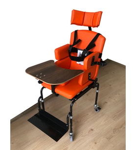 Rehabilitasyon Engelli Çocuk Sandalye Koltuğu (MEDİUM:110-150 CM BOY) Skolyoz Koltuğu