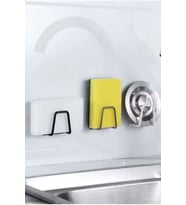 Kendinden yapışkanlı çelik drenaj rafı banyo mutfak mini raf