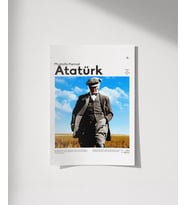 Çerçevesiz Poster Ufuklara Yürüyüş (Çok Renkli)