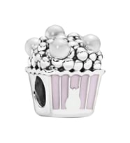 Nur Silver Patlamış Mısır Gümüş Charm NUR-BL01258