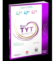 ÜçDörtBeş Yayınları TYT Türkçe 12 Deneme Yeni