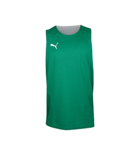 Puma Turkey Practice Jersey Türkiye Çift Taraflı Basketbol Tişörtü 60547104 Yeşil