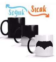 Batman Sihirli Kupa Bardak Porselen