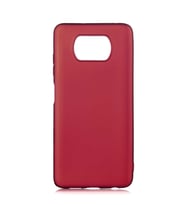 Lexroo Xiaomi Poco X3 Kılıf Premier Silikon Kılıf - Mürdüm