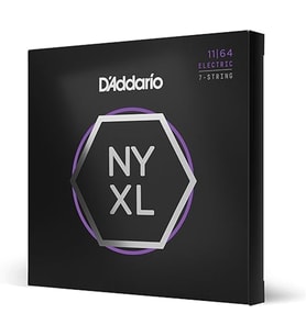 D'Addario NYXL1164 NYXL Serisi Elektro Gitar Tel Seti (11-64)