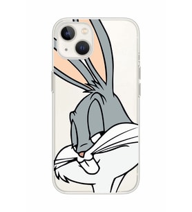 Iphone 14 Plus Uyumlu Bugs Bunny Desenli Şeffaf Telefon Kılıfı