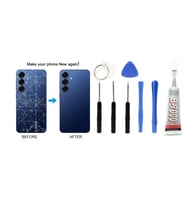 Samsung S25 Uyumlu Batarya Kapağı KAMERA LENSLİ (B