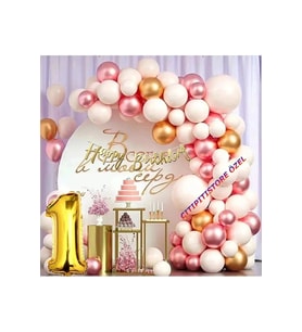 1 Yaş Garland Kemer Balonlar