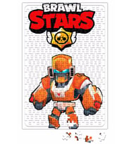 Brawl Stars Mecha Bo Puzzle 240 Parça Yapboz