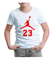 Basketball - Jordan 23 Beyaz Çocuk Tshirt