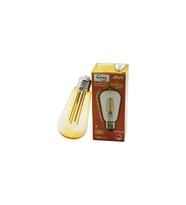 ELİTLED ST-64 4W - E27 GOLD COLOR FLAMENT LED RUSTİK AMPUL 500LUMEN KIRILMAZ GÖVDE GO-53-vice 05394