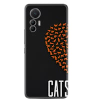 Xiaomi 12 Lite Kılıf Silikon Desen Özel Seri Cats 1792