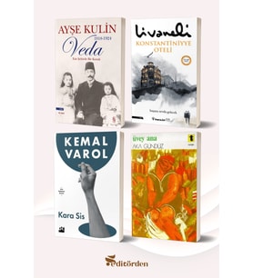 Veda (Yazar: Ayşe Kulin) - Konstantiniyye Oteli (Yazar: Zülfü Livaneli) - Kara Sis (Yazar: Kemal Varol) - Üvey Ana (Yazar: Aka Gündüz)