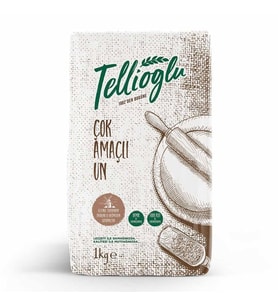 Tellioğlu Çok Amaçlı Un 1000 g e