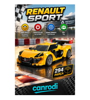 CADA Renault Sport RS.0101 294 Parça Spor Araba Block Oyuncak