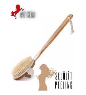 At Kılı Kuru Islak Selülit Peeling Fırçası