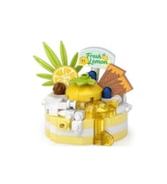 Lz-8643 Loz Li̇monlu Pasta 160 Parça Block Oyuncak-Mi̇ni̇ Poşet