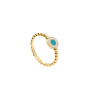 EMILIANO JEWELLERY 925 AYAR GÜMÜŞ MİNELİ YÜZÜK