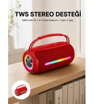 Bluetooth Kablosuz Hoparlör - Taşınabilir, Güçlü Ses
