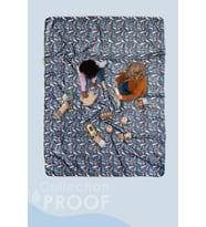 Proof Sıvı Geçirmez Etkinlik Aktivite Halı Örtüsü 140x200 cm Çok Amaçlı Bebek Çocuk Oyun Matı Galaxy