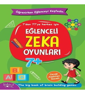 Eğlenceli Zeka Oyunları - Yeşil Kitap - Öğrenirken Eğlenceyi Keşfedin