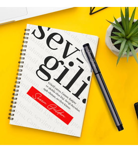 Kişiye Özel Sevgili Defter ve Kalem Seti