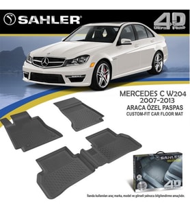 Mercedes W204 Havuzlu Paspas 4,5D Sahler 2008-2013 Arası